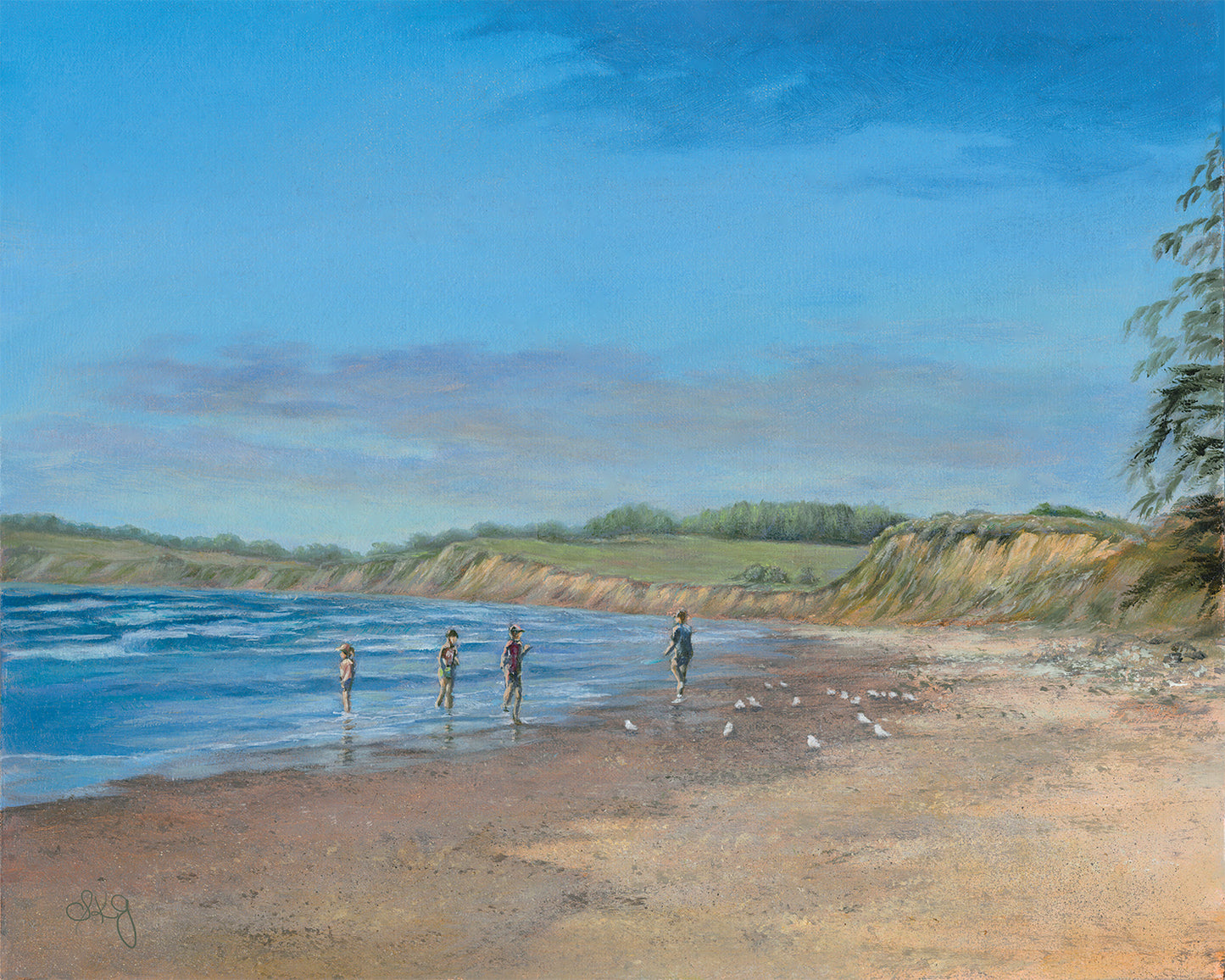 Hampden Beach – Summer Play Hampden, Otago Coast, New Zealand